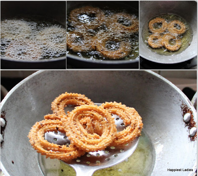 golden brown crispy chakli