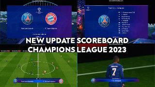 PES 2017 | NEW UPDATE SCOREBOARD CHAMPIONS LEAGUE 2023