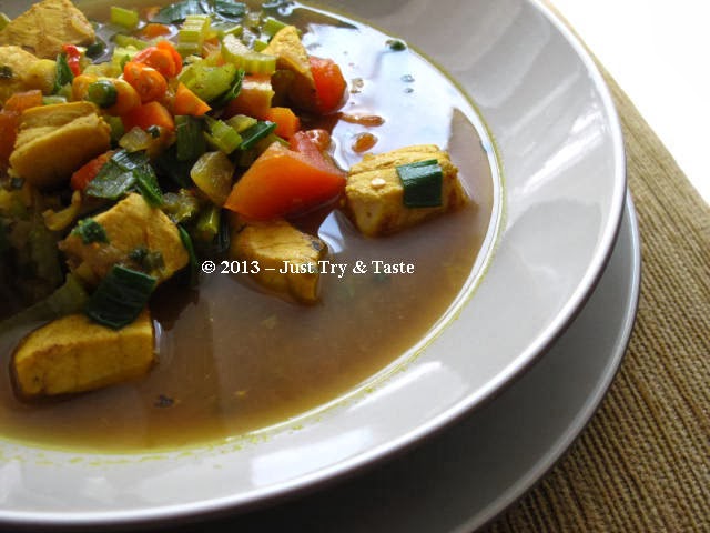 Sup Tuna dengan Wortel, Buncis dan Kentang  Just Try & Taste