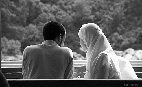 Muslim couple