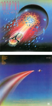 Album Cover (front and back): Escape / Journey