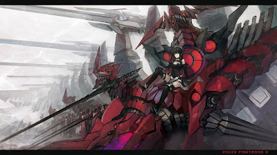 Mecha Dragon Girl Pixiv Fantasia a784