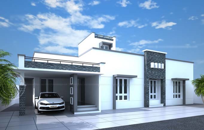 Gambar Desain  Rumah  Simple  Modern Desain  Rumah  888