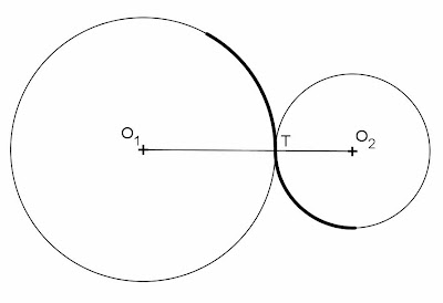 Resultado de imagen de circunferencias tangentes