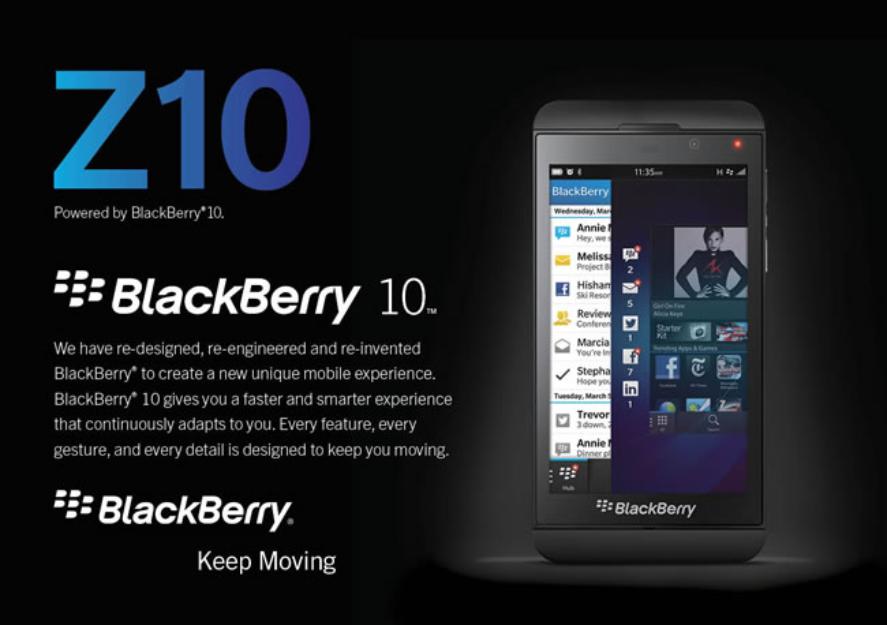 METRIK LION: BlackBerry OS 10 Update