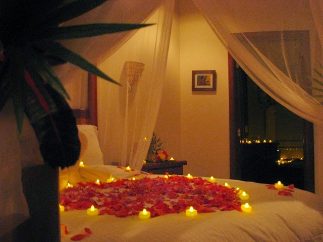Romantic Bedroom decoration ideas for Wedding Night  