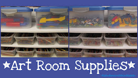 photo of: Art Room Supplies (via Art Room RoundUP via RainbowsWithinReach) 