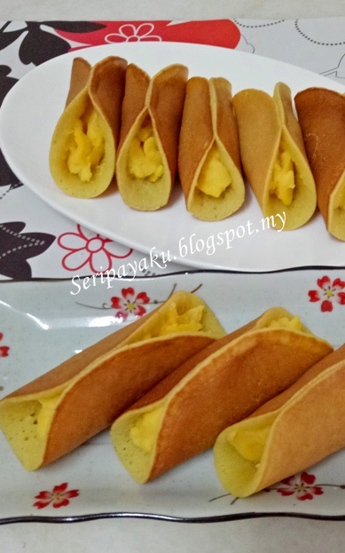 My Kuali: Apam balik mini inti kastad