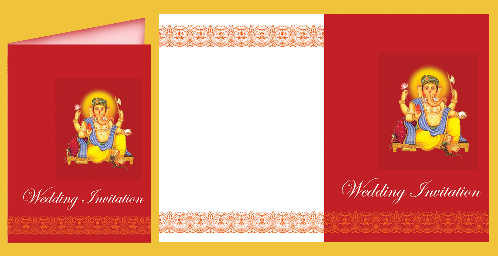 wedding invitation models india