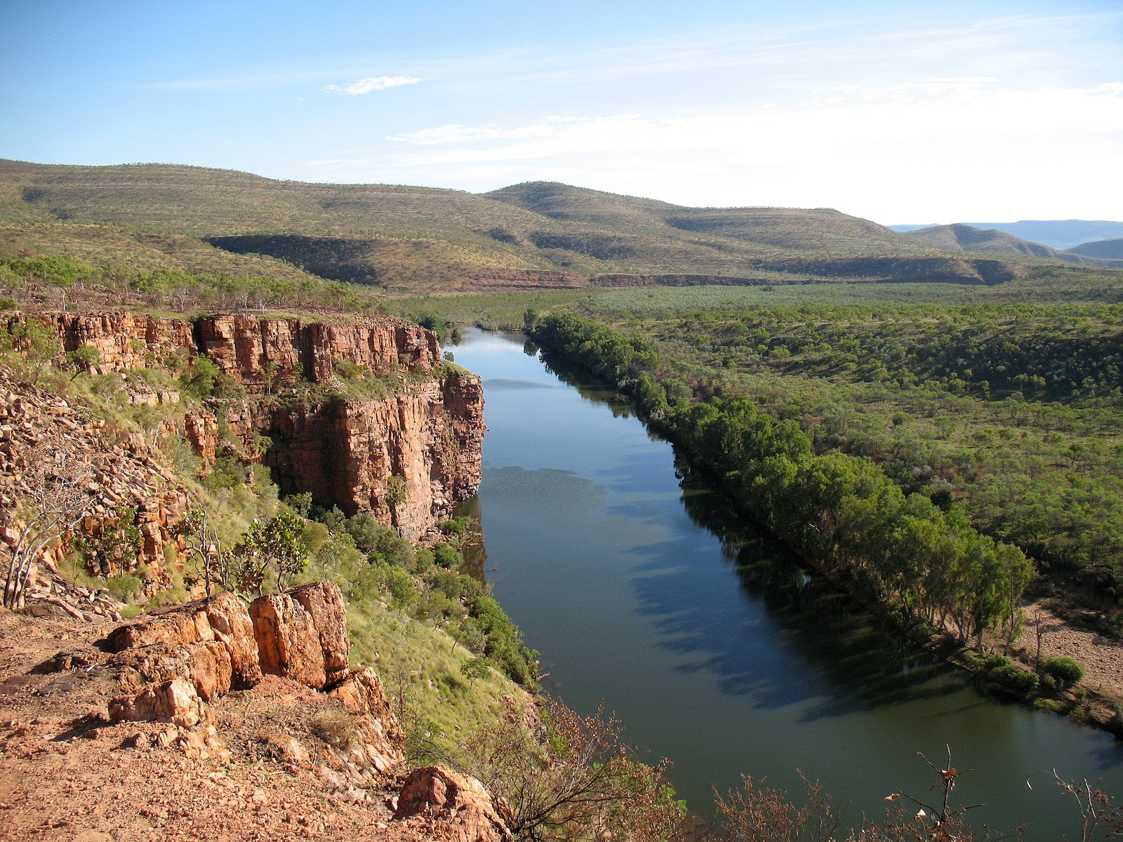 this picture of the Pentecost river if you use the Australia wallpaper ...