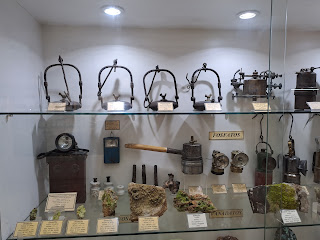 Piromorfitas y útiles mineros, Museo Mufomi