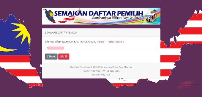 Jom Semak Calon Bertanding DUN & Parlimen Pilihan Raya 2018! (PRU14)