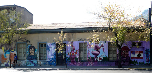 street art santiago de chile bellavista graffiti arte callejero