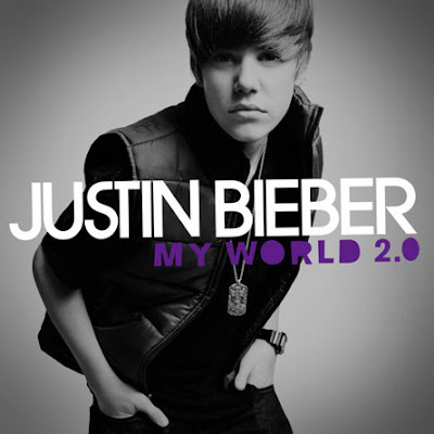 Justin Bieber My World Album Cover. justin bieber my world 2.0