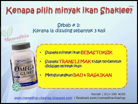 Mamadhia Vitashop, Harga Omega Promosi