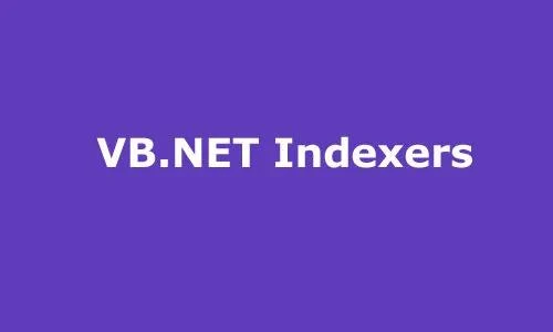 VB.NET Indexers | Trickcode