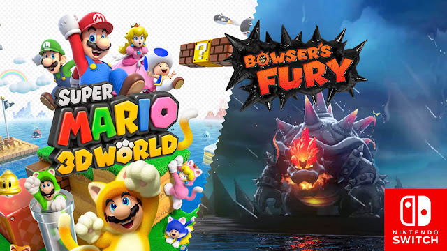 super mario 3d world bowser's fury official trailer nintendo switch platform game 35th anniversary 2020