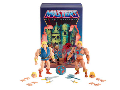 San Diego Comic-Con 2019 Exclusive Masters of the Universe He-Man & Prince Adam Action Figure Box Set by Mattel