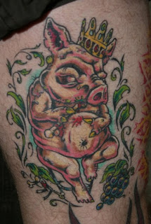 Pig Tattoo For Body