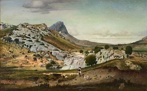 https://wanderingvertexes.blogspot.com/2019/10/pic-saint-loup-painted-by-eugene.html