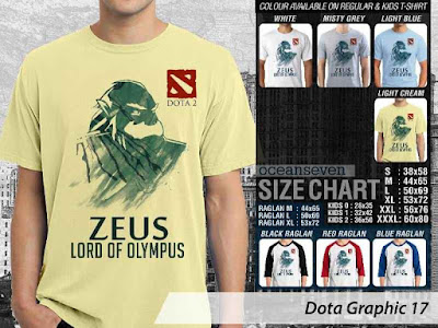 T shirt Dota 2 Zeus