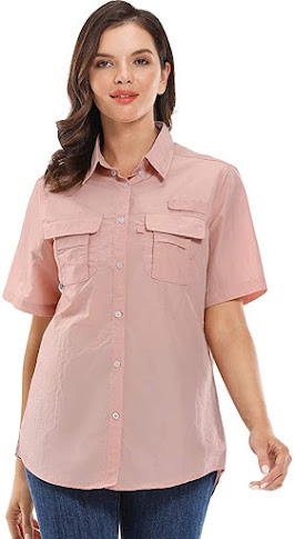 Short Sleeve Fishing Shirts For Women