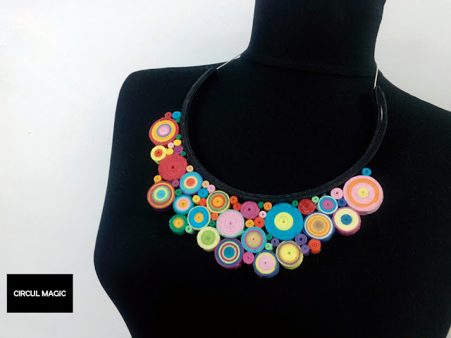Circul Magic Quilling Colier Rainbow Paper