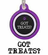 Got Treats Two Sided Custom Dog ID Tag