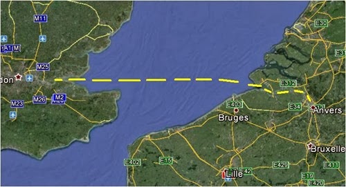 London to Antwerp