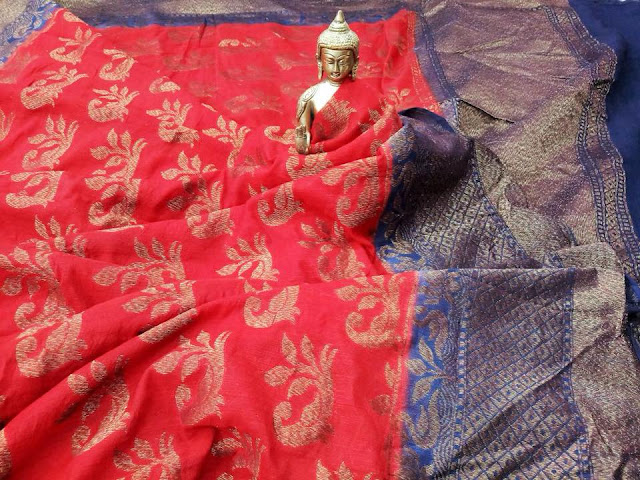  banarasi dupion silk sarees