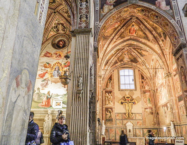 Capella Castellani na Basílica de Santa Croce em Florença