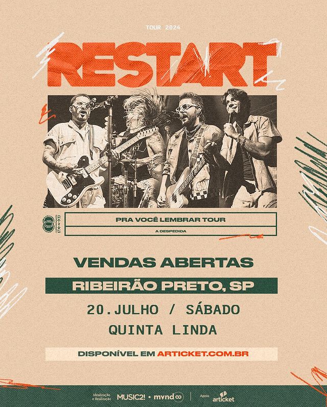 20/07/2024 Show do Restart em Ribeirão Preto [Quinta Linda]