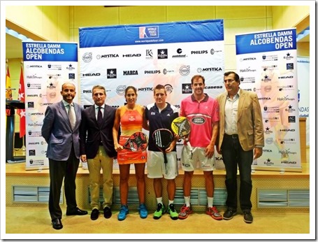 Alcobendas (Madrid) alberga el Circuito World Padel Tour por primera vez.