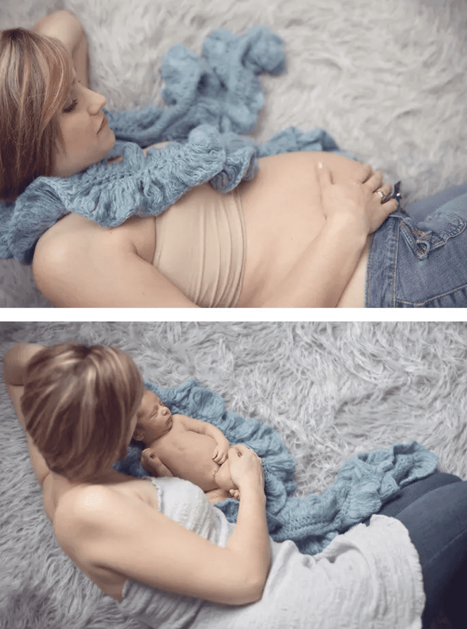 25+ Before & After Pregnancy Pictures That Will Make Your Heart Melt