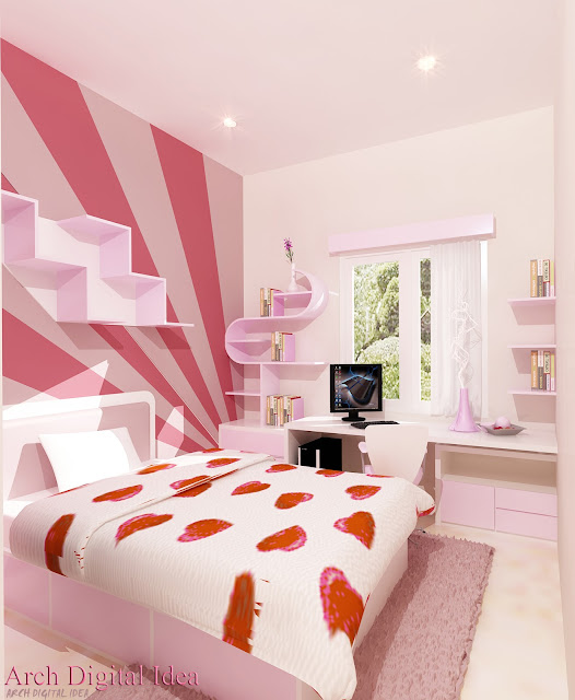 dekorasi kamar tidur 4x4