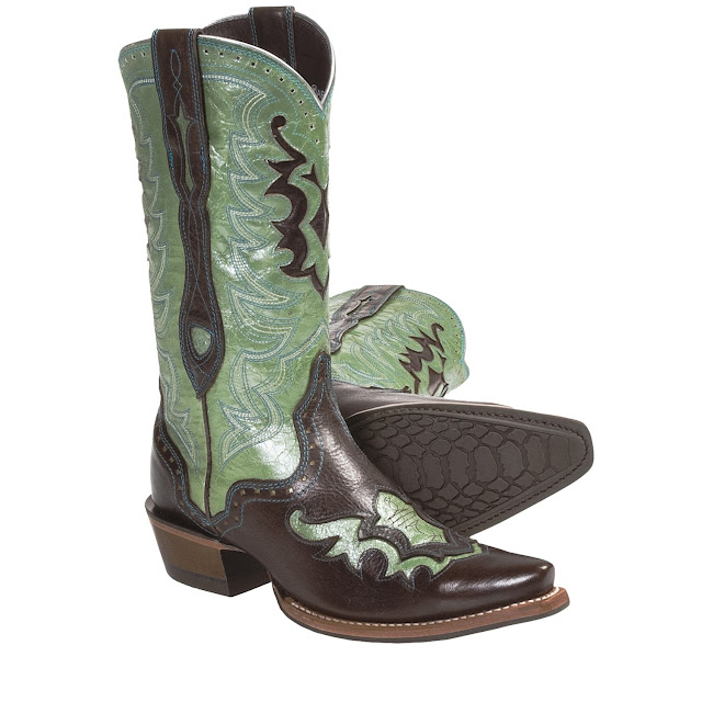 Cowboy Boots Teal2