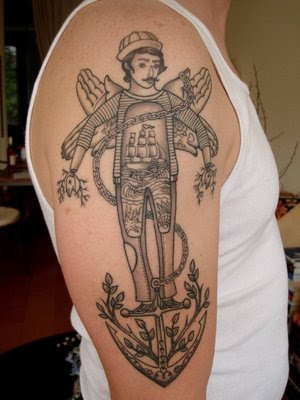 And what does this have to do with Amsterdam? Well, Jon's tattoo was done by