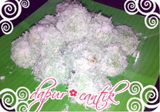 kelepon dapur cantik