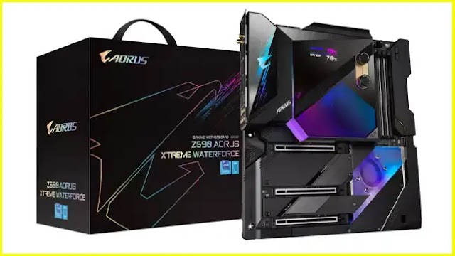 Gigabyte Z590 Aorus Waterforce announced with water block and 20 + 1 VRM