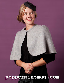 Free 1930's sewing pattern - Shoulder Cape