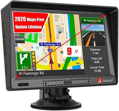 j Junsun 9 inch GPS Navigation for Car