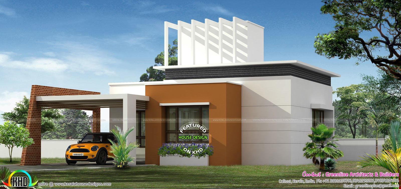 20 Lakhs Estimate home design Kerala home design 