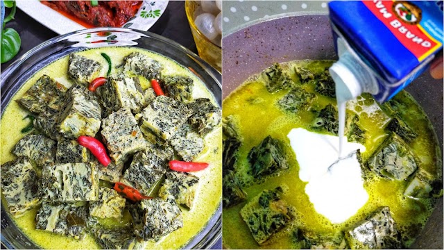 Cara Mudah Buat Pucuk Ubi Kukus Masak Lemak Ala Bandung Confirm Sedap 