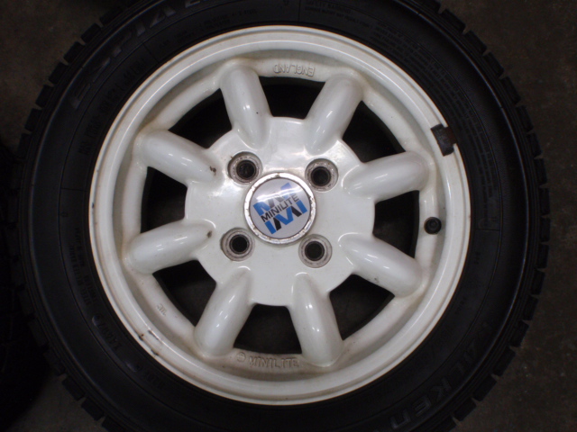 Minilite Original England Sport Rim Wheels - Daihatsu Gino 