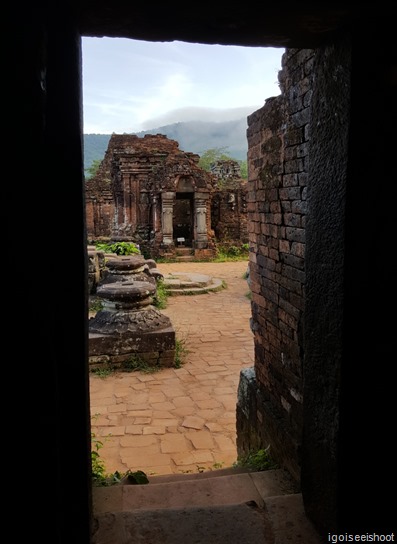 UNESCO World Heritage cultural site of the My Son. My Son was once the religious and political capital of the Champa Kingdom who ruled Central Vietnam from 4th to 15th century. 