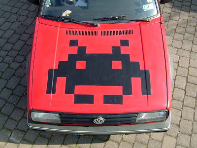 Space Invaders Car