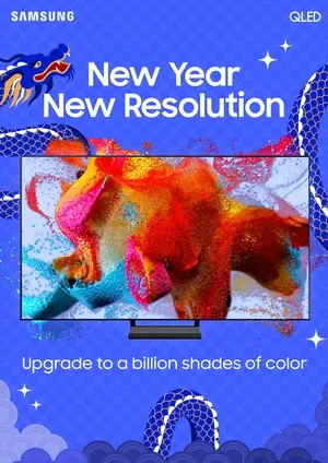 Upgrade your Viewing Experience this Lunar New Year with Samsung’s Lucky Deals