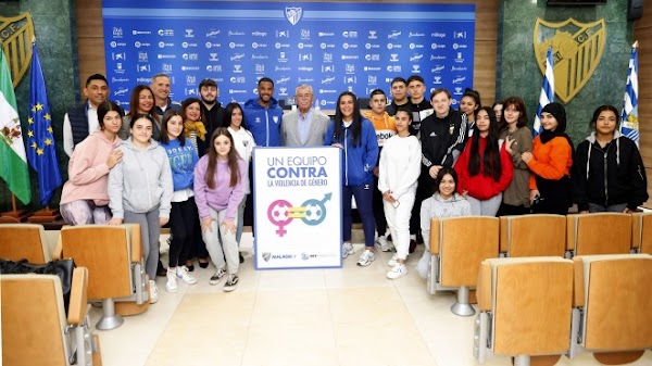El Málaga, un equipo contra la violencia de género