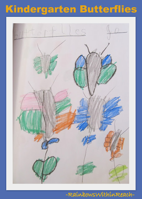 photo of: Kindergarten Journal of Spring Butterfly