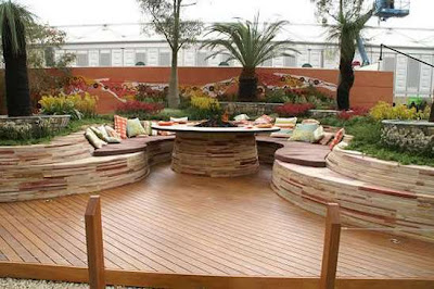 Radial Timbers Design Garden